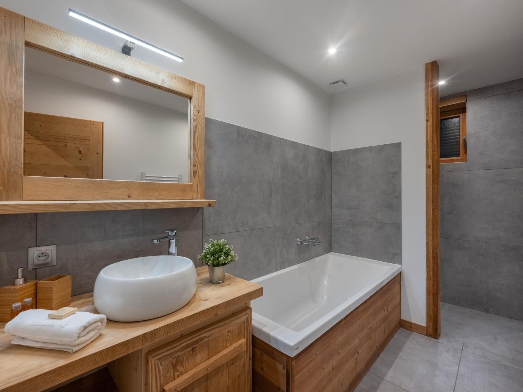 Chalet 1100 - Bo Immobilier Chatel - A Mi-Chemin Du Centre Et Du Linga - Jacuzzi Sauna Et Cheminee Екстер'єр фото