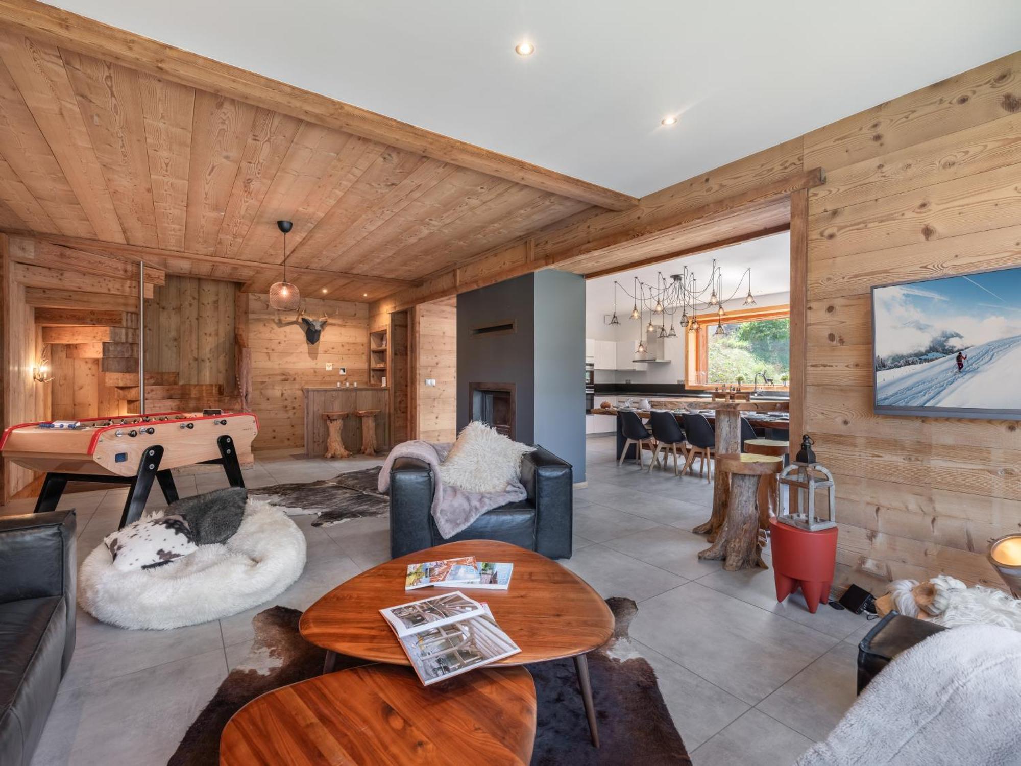 Chalet 1100 - Bo Immobilier Chatel - A Mi-Chemin Du Centre Et Du Linga - Jacuzzi Sauna Et Cheminee Екстер'єр фото