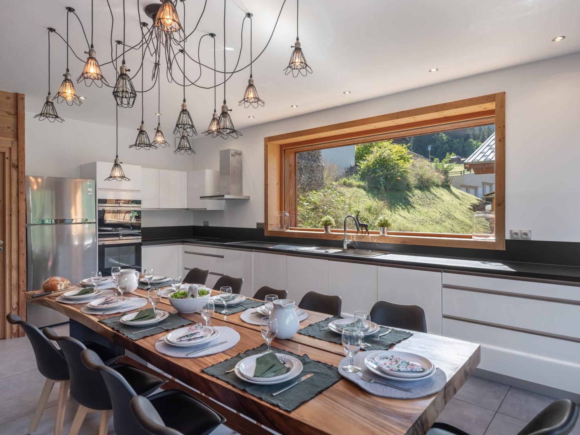 Chalet 1100 - Bo Immobilier Chatel - A Mi-Chemin Du Centre Et Du Linga - Jacuzzi Sauna Et Cheminee Екстер'єр фото