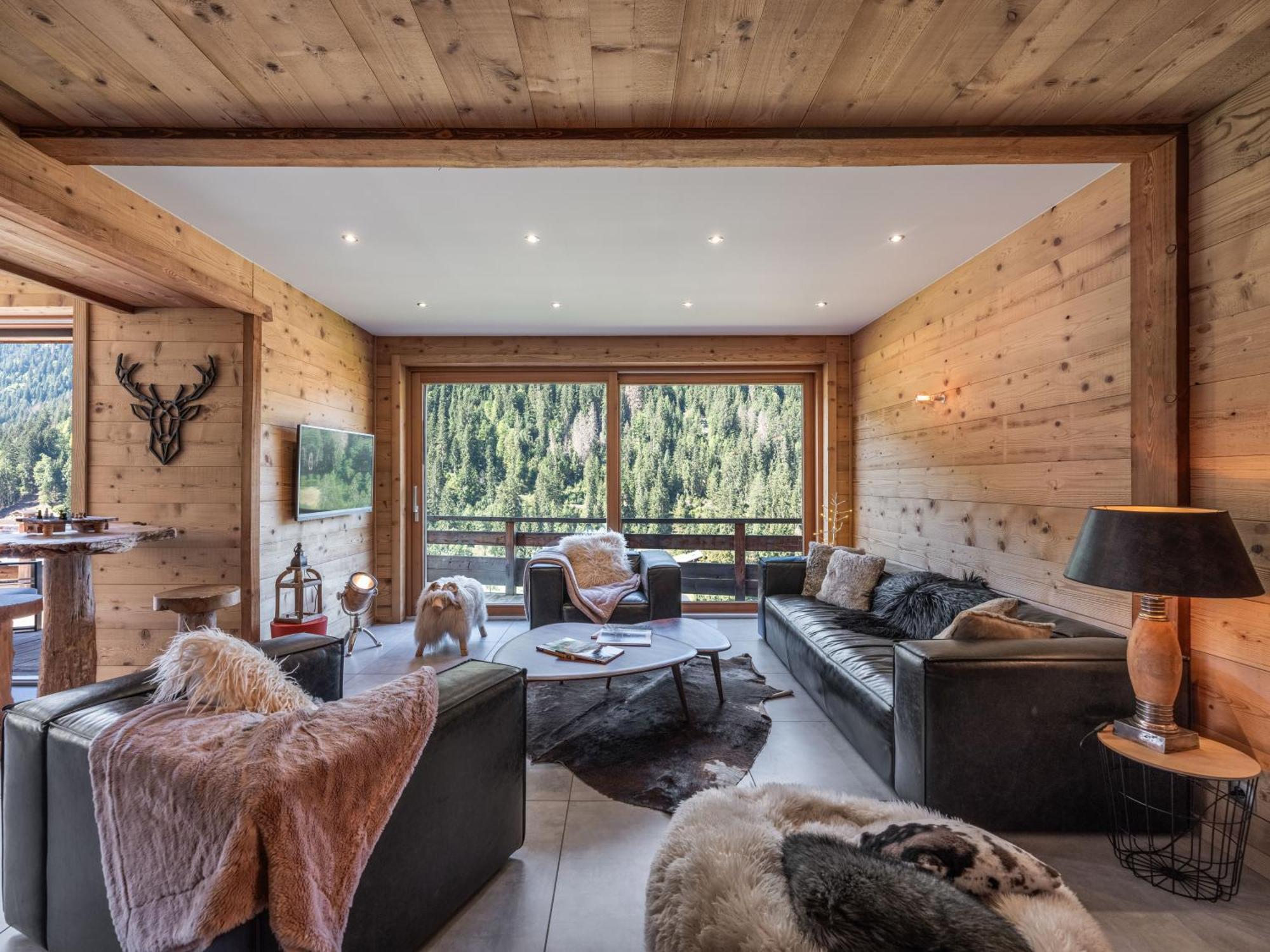 Chalet 1100 - Bo Immobilier Chatel - A Mi-Chemin Du Centre Et Du Linga - Jacuzzi Sauna Et Cheminee Екстер'єр фото